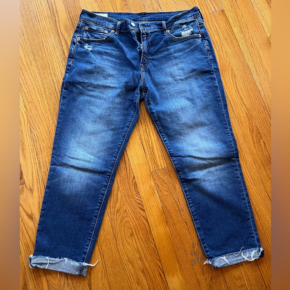 Gap Mid-Rise Girlfriend Jeans Size 31/12